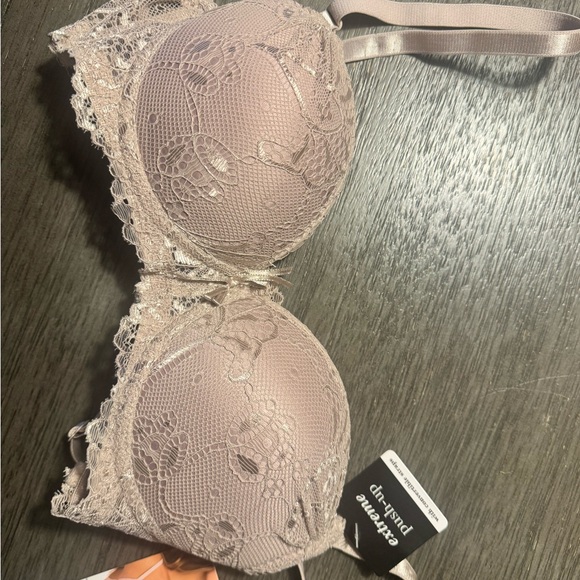 Rene Rofe Lace Underwire Bra - Taupe size 32A NWT - Picture 2 of 7